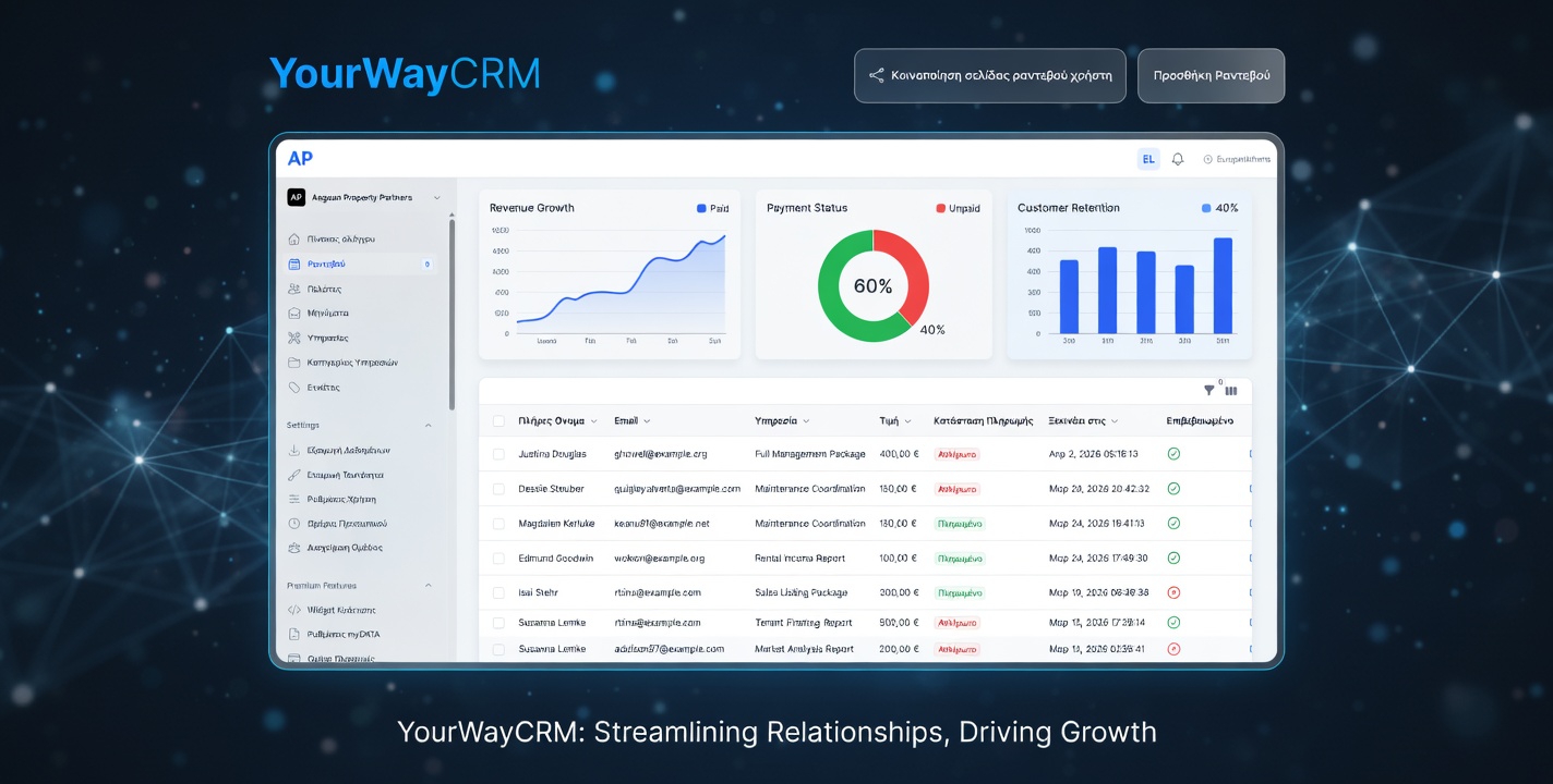 CRM για Φωτογράφους: Κρατήσεις και Παρακολούθηση